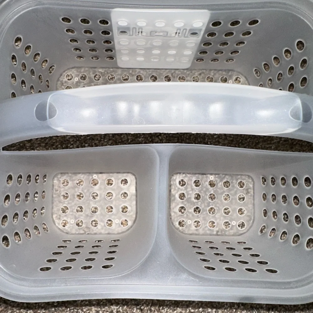 Mainstays White Shower Caddy with Handle
